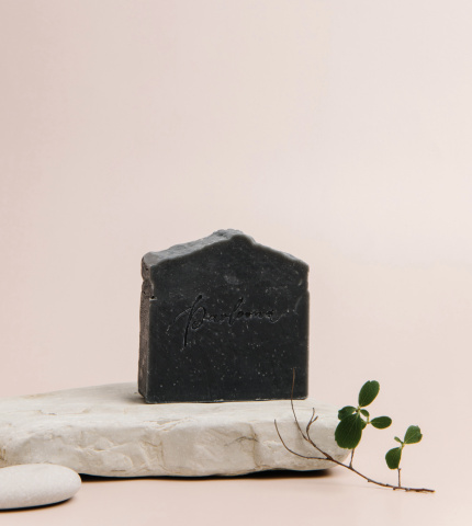 Мыло натуральное "Уголь и зеленая глина", 100 г