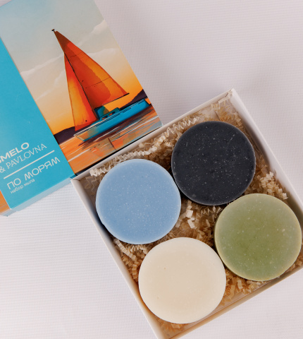 Мыльный набор "По морям" PAVLOVNAxSmelo