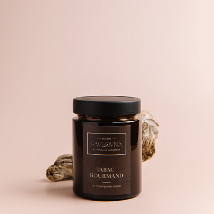 Свеча интерьерная "Tabac gourmand", 185 г