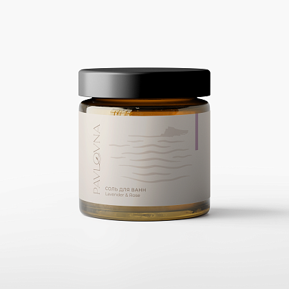Соль для ванны "Lavender&Rose"
