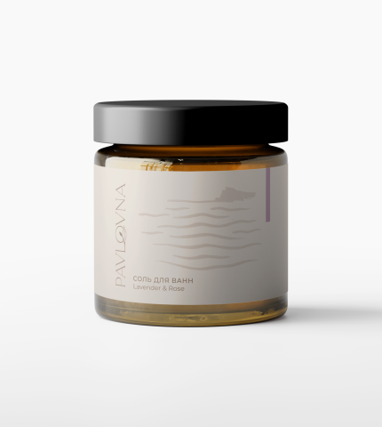 Соль для ванны "Lavender&Rose"