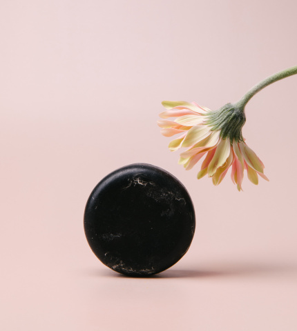 Мыло-люфа "Черная смородина", 70 г